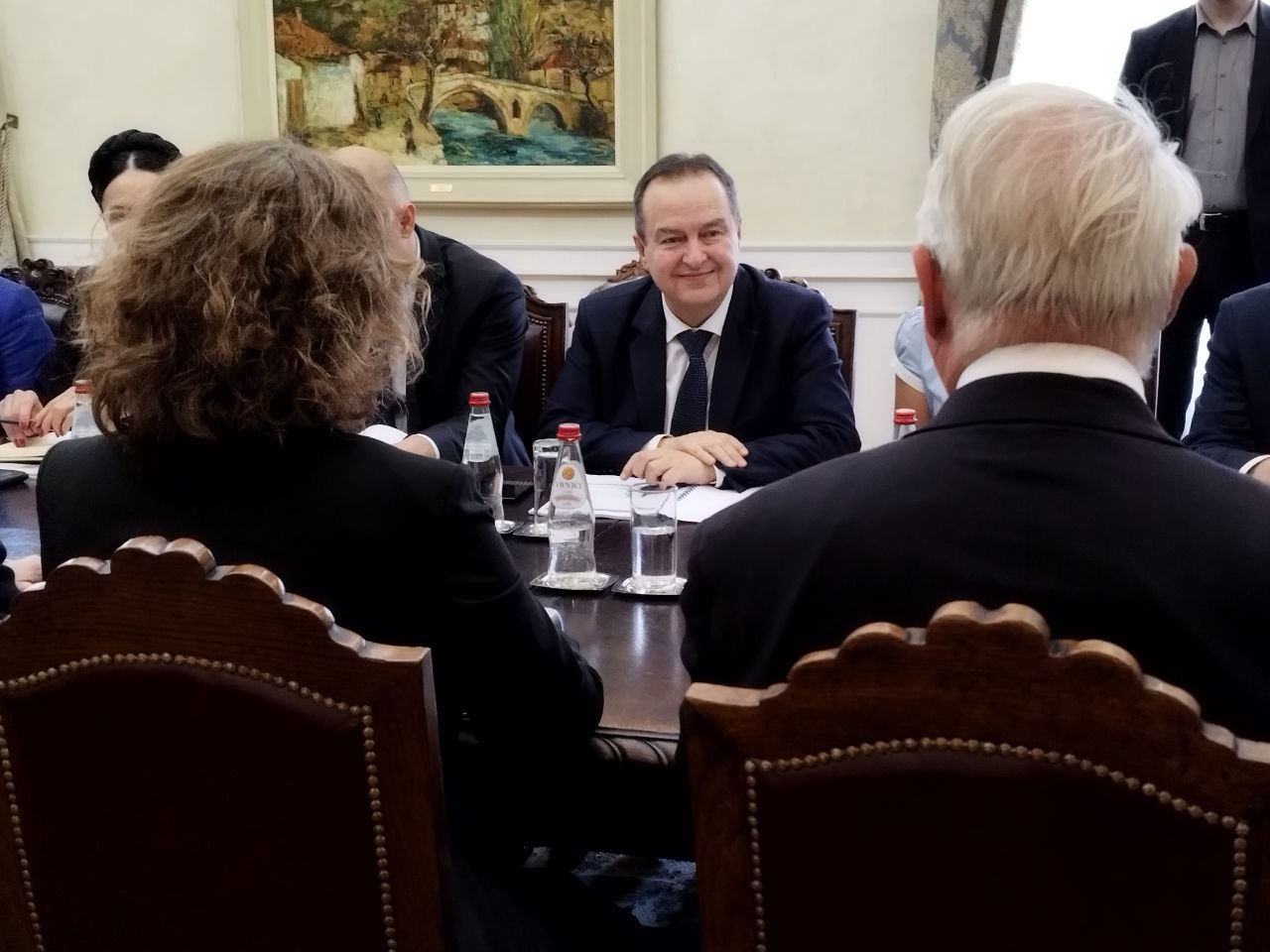 Susret PPV i MSP Dačića sa prvom zamenicom pomoćnika ministra odbrane ...